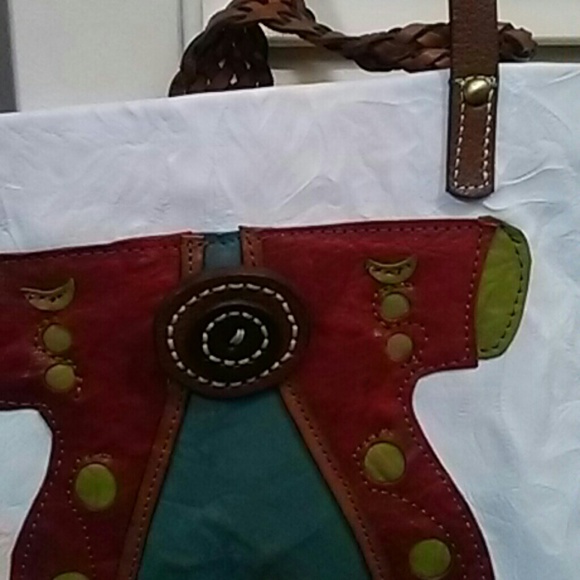 Mephisto M Crossbody Leather bag never used - Picture 4 of 5